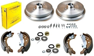 BEBNY BRAKE SHOES BEARING SEAT AROSA CORDOBA IBIZA 6K 1993-1999 FROM HUB 180MM - milautoparts-fr.ukrlive.com