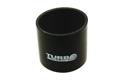 CONNECTOR SILIKONOWY TURBOWORKS - 76MM BLACK - milautoparts-fr.ukrlive.com