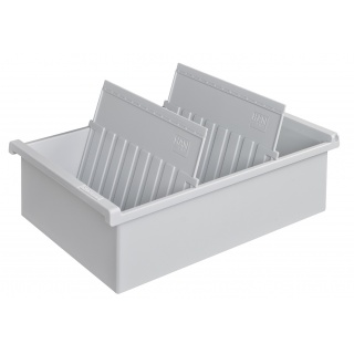 Kartoteka otwarta A5 szara HAN Kartei HN955011-13