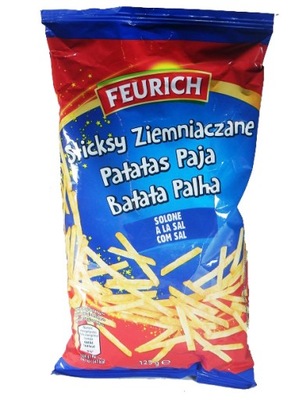 Feurich Sticksy chipsy ziemniaczane solone