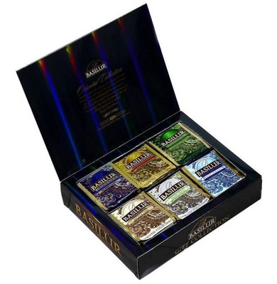 Basilur Oriental Gift BOX zestaw prezentowy 60 herbat