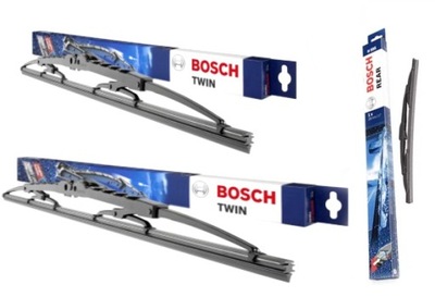 WIPER BLADES BOSCH FRONT+REAR FORD FUSION 2002-2012 FIESTA MK6 2001-2008 - milautoparts-fr.ukrlive.com