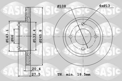 DISQUE DE FREIN PEUGEOT DE CHARGEMENT XSARA 405 306 - milautoparts-fr.ukrlive.com