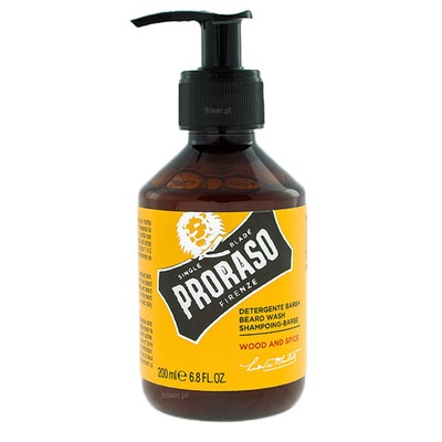Proraso Wood & Spice szampon do brody 200ml