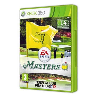 TIGER WOODS PGA TOUR 12 MASTERS NOWA FOLIA XBOX360