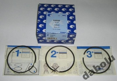 RINGS FIAT DUCATO 2.8TD 4 PISTONS SIL 8140.23 - milautoparts-fr.ukrlive.com