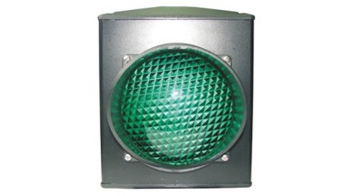 Semafor jednokomorowy zieleń w wersji LED 24V