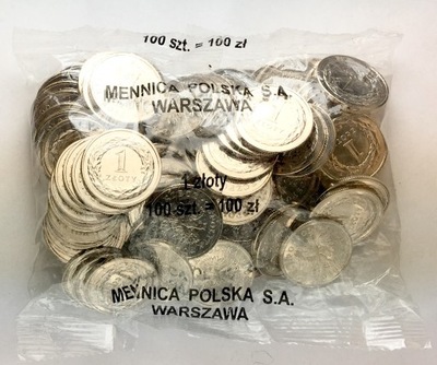 1 złoty 2016 r. worek menniczy - saszetka
