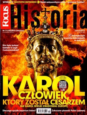 Focus Historia. Nr 11/2015. Karol Wielki.