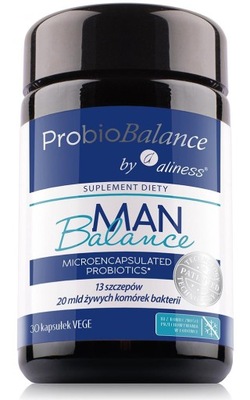ALINESS ProbioBALANCE MAN probiotyk 20 mld 30kap