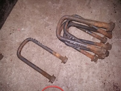 Actros mp2 mp3 axor atego 18t скоба скоба cybant рессора фото №1