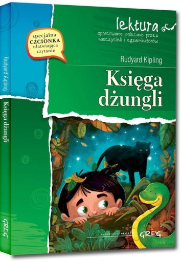 ''Księga dżungli'' R. Kipling - lektura z oprac.