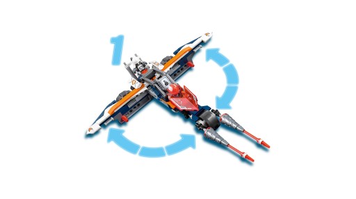 LEGO 70348 Nexo Knights Bojowy pojazd Lance'a Lance's Twin Jouster NOWE