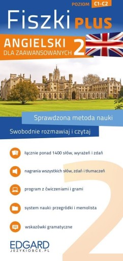 Fiszki Plus. Angielski dla zaawansowanych 2. Poziom C1-C2 praca zbiorowa