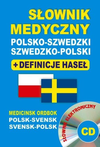 Польско-шведский медицинский словарь шведско-польский + определения статей + компакт-диск (слова