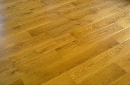 Дубовая доска 22x100x400-1600 дубовая лакированная природа