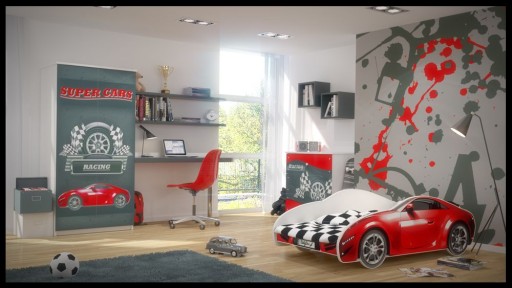 Łóżko BABY BOO AUTO S-CAR 160x80 NOWOŚĆ