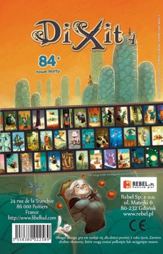 DIXIT 4 BEGINNINGS Дополнение к игре Dixit, НОВОЕ ИЗДАНИЕ 2014 ГОДА