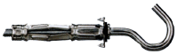 Дюбеля для гипсокартона MHD 5x52 RO с крючком