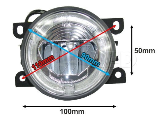 СВЕТОДИОДНЫЕ ДНЕВНЫЕ ХОДОВЫЕ ОГНИ DRL PARTNER II FL