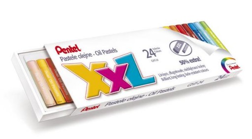 МАСЛЯНАЯ ПАСТЬЯ ICONIC MAXI PENTEL 24 ЦВЕТА XXL