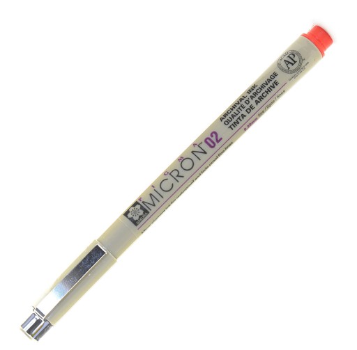 Sakura Pigma 02 Micron Fineliner 19 Красный 0,3 мм