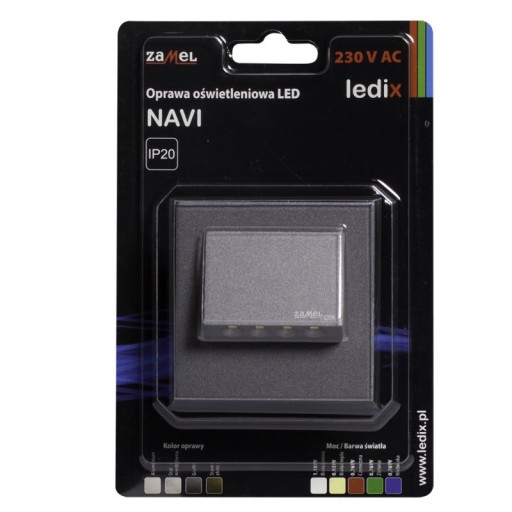 Ledix - Светильник LED Navi PT 230V теплый графит