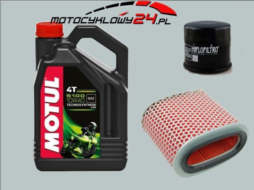 Масло Motul 5100, фильтры Honda VT1100 Shadow 87-00