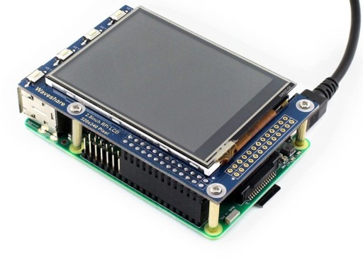 LCD Raspberry Pi TFT 2,8