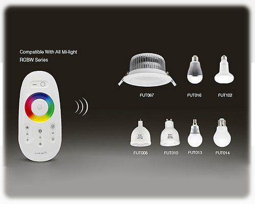 Контроллер RGB+W 2,4 ГГц Mi-Light TOUCH REMOTE