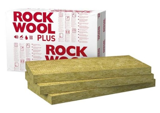 Wełna Rockwool ROCKMIN PLUS 037 5 cm 50 mm