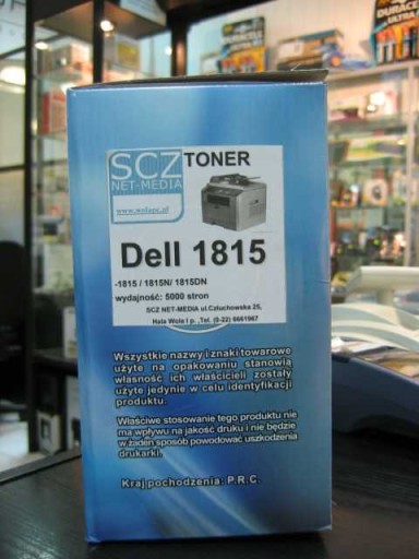 ТОНЕР для DELL 1815 1815N 1815DN 593-10153 компании