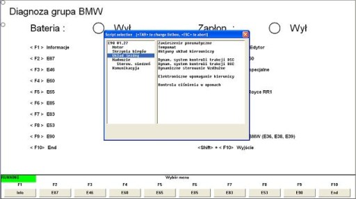 USB-интерфейс BMW 1996-2006 г. – контакт INPA PL OBD20