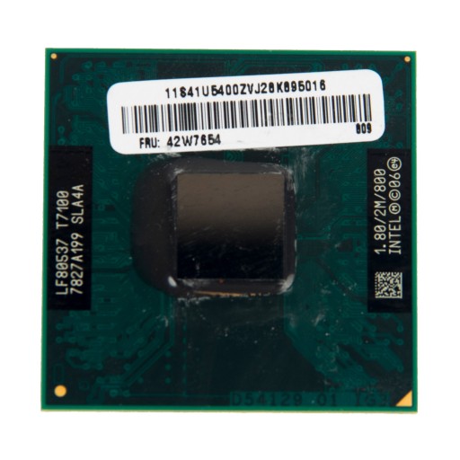Intel Core 2 Duo T7100 2x1,80 ГГц процессор SLA4A