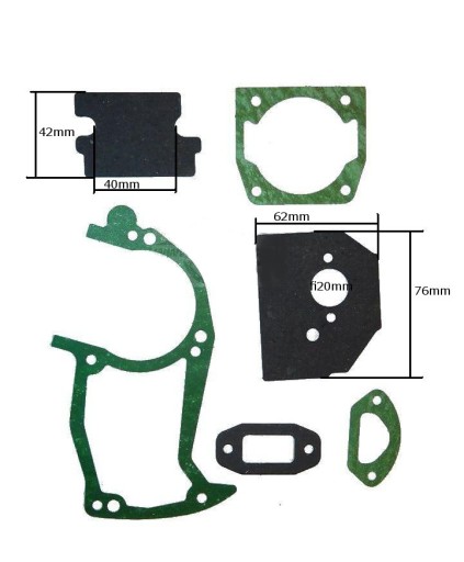 ПРОКЛАДКИ ДЛЯ РЕМОНТА БЕНЗИНОВЫХ ПИЛ