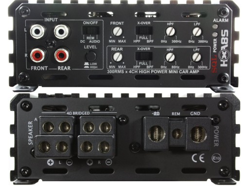 Wzmacniacz Excursion 4 kanały Mostek 1200W