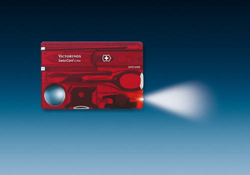 VICTORINOX SWISSCARD LITE 0.7300.T, 13 функций CEDE