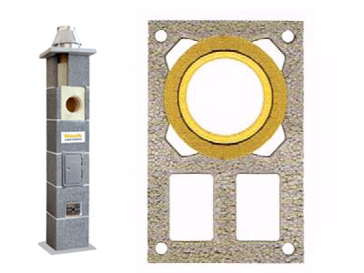 ДЫМОХОД FI 200 КЕРАМИЧЕСКИЙ 13М УНИВЕРСАЛЬНЫЙ HOCH ГЕРМАНИЯ