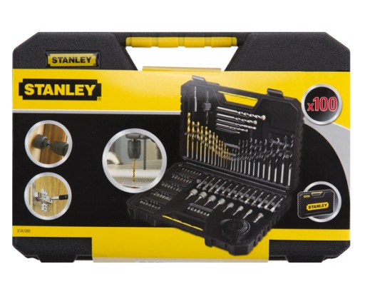 STANLEY Набор сверл и бит в чемодане STA7205