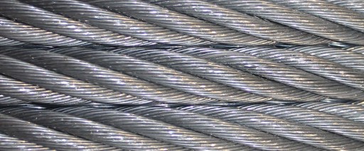 lina stalowa z hakiem HS - 11mm x 40m 8,6t 6x36