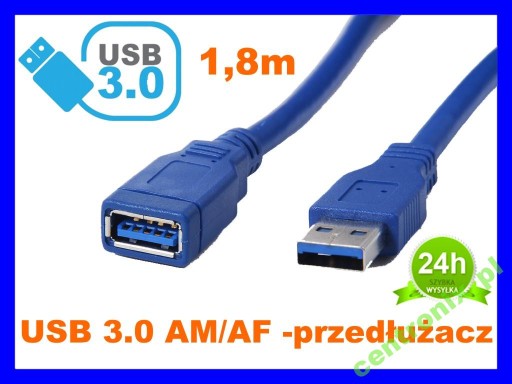 Удлинительный кабель USB 3.0 Кабель AM-AF 1,8 м быстро! штаб-квартира