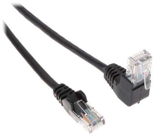 Патчкорд RJ45/5.0-PK/B черный кат.5e 5,0м ABCV