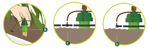 Оросительный комплект Tropf-Blumat на 3 м.