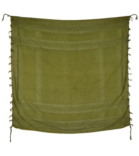 АРАФАТКА, КЕФИЯ, ШЕМАГ, ВОЕННАЯ, MIL-TEC, 110×110 см, ЗАЩИТНАЯ, ОЛИВКОВОГО ЦВЕТА