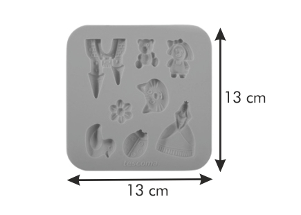Силиконовая форма Tescoma для девочек