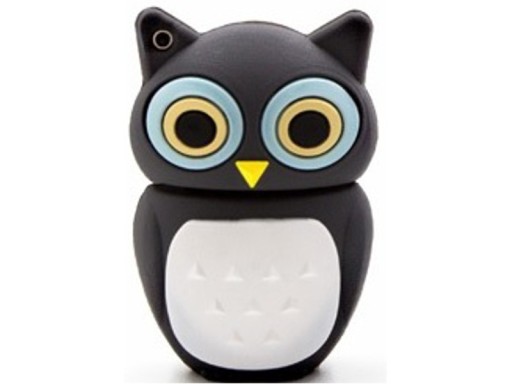 Флеш-накопитель 3.0 USB 32 ГБ OWL КОРИЧНЕВЫЙ ЧЕРНЫЙ СИНИЙ