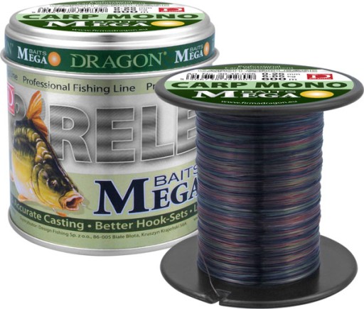 DRAGON MB CARP MONO LINE 0.23мм/5.60кг/600м