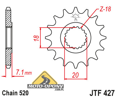 Комплект привода Suzuki RM-Z 250 07-09 S. Усиленный