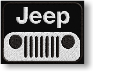 Jeep Thermo Patch Вышитая термопереводная картинка