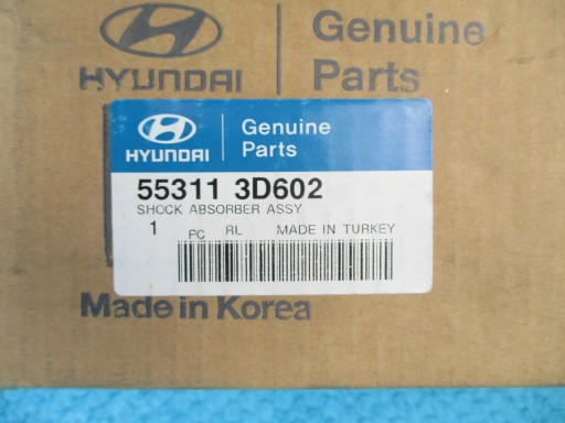 HYUNDAI KIA АМОРТИЗАТОР ЗАДНИЙ ПРАВЫЙ ЛЕВЫЙ 55311-3D602